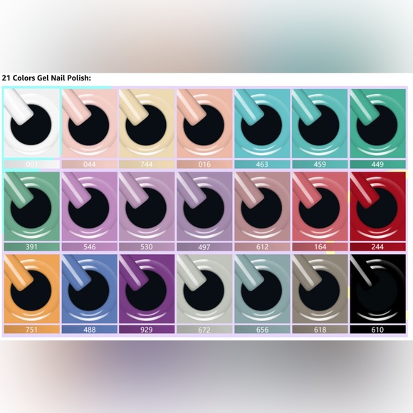 ๐ Gel Nail Polish Kit - Picture 3 of 4